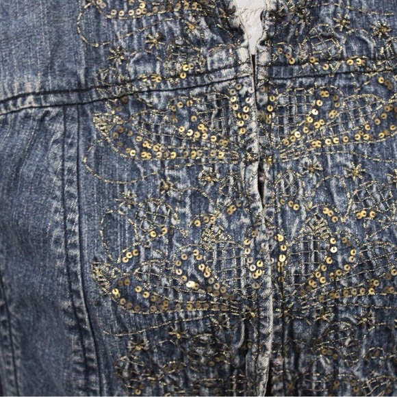 Additions by Chico's Jean Jacket - Picture 8 of 8